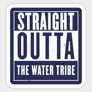 Straight Outta the Water Tribe Sticker